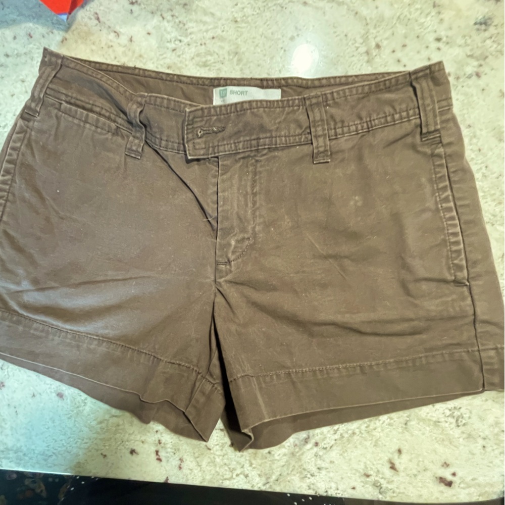 GAP Brown Cargo Shorts with Durable Cotton Twill